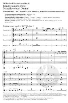 Gaudete omnes populi - Manebit verbum Domini (J.S. Bach) 