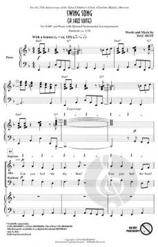 Swing Song (A Jazz Suite) von Mac Huff (Download) 