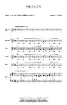 Balulalow von Matthew Culloton (Download) 
