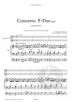 Konzert F-Dur von Johann Valentin Rathgeber (Download) 