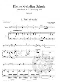 Kleine Melodien-Schule op. 123 - Band 2 von Charles Jean-Baptiste Dancla für Violine und Klavier im Alle Noten Shop kaufen