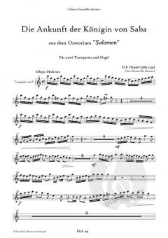 Die Ankunft der Königin von Saba von Georg Friedrich Händel 