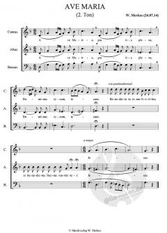 Ave Maria - 2. Ton (Wolfgang Merkes) 