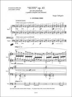Suite op. 43 (Sergio Calligaris) 