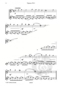 Leichte instruktive Duos op. 507/1 von Wilhelm Popp für 2 Flöten im Alle Noten Shop kaufen