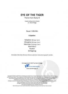 Eye Of The Tiger von Frank Sullivan 