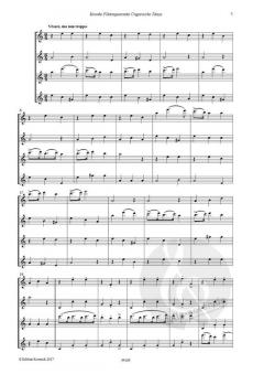 Ungarische Tänze op. 104 von Emil Kronke für 4 Flöten im Alle Noten Shop kaufen