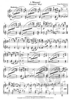 Fantasiestücke für Klavier op. 61 von Sergej Bortkiewicz im Alle Noten Shop kaufen