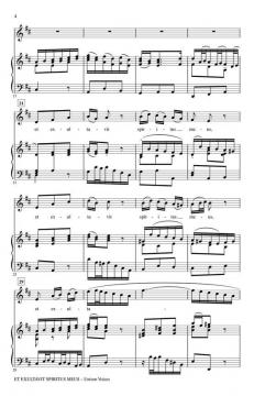 Et exultavit spiritus meus von Johann Sebastian Bach (Download) 