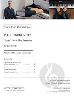 more than the score - Tchaikovsky: 'June' from 'The Seasons' von Pjotr Iljitsch Tschaikowski für Klavier solo im Alle Noten Shop kaufen