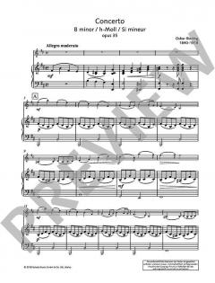Concerto h-Moll op. 35 von Oskar Rieding 