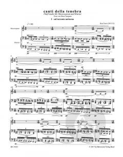 canti della tenebra von Beat Furrer (Download) 