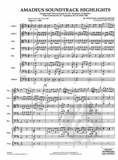 Amadeus Soundtrack Highlights von Wolfgang Amadeus Mozart 
