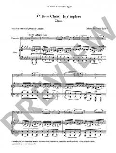 O Jesus Christ von Johann Sebastian Bach 