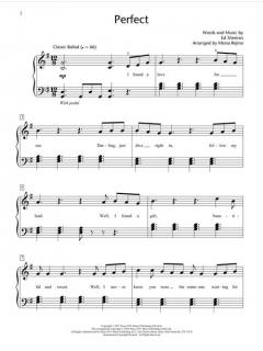 Perfect - Level 4 von Ed Sheeran 