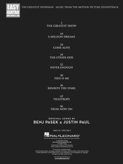 The Greatest Showman von Justin Paul 