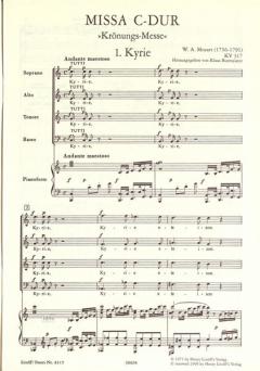 Missa C-Dur KV 317 (W.A. Mozart) 