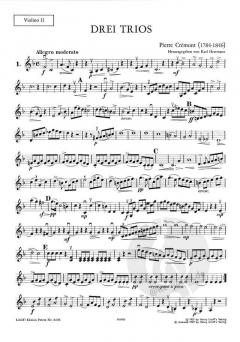 3 leichte Trios op. 13 von Pierre Crémont für 2 Violinen und Cello (oder Viola) im Alle Noten Shop kaufen