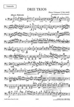 3 leichte Trios op. 13 von Pierre Crémont für 2 Violinen und Cello (oder Viola) im Alle Noten Shop kaufen