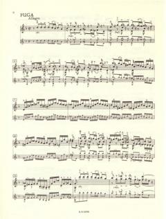 3 Sonaten und 3 Partiten von Johann Sebastian Bach 