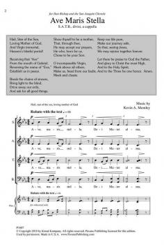 Ave Maris Stella von Kevin A. Memley 