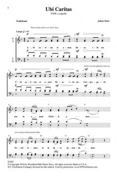 Ubi Caritas von James Syler (Download) 