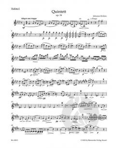 Klavierquintett f-Moll op. 34 von Johannes Brahms (Download) 