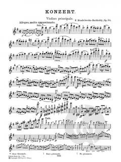 Konzert e-Moll op. 64 von Felix Mendelssohn Bartholdy für Violine und Orchester (1844) im Alle Noten Shop kaufen - Q1731A