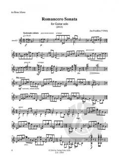 Romancero Sonata von Jan Freidlin 