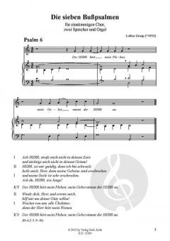 Die sieben Bußpsalmen von Lothar Graap 