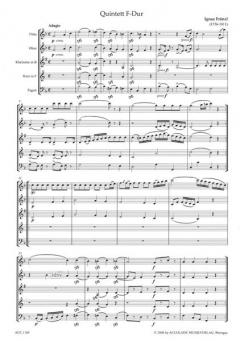 Quintett F-Dur 