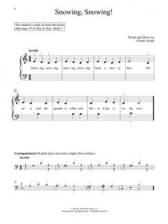 Step by Step Christmas Songbook - Book 1 von Glenda Austin 