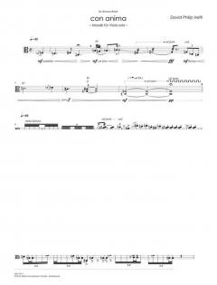 con anima - Mosaik für Viola solo von David Philip Hefti im Alle Noten Shop kaufen