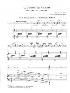 Le Carnaval des Animaux von Camille Saint-Saëns 
