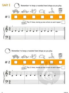 The Perfect Start for Finger Exercises - Book 1 