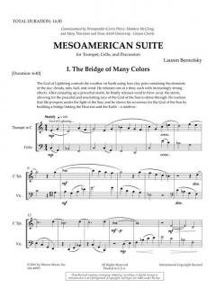 Mesoamerican Suite (Lauren Bernofsky) 