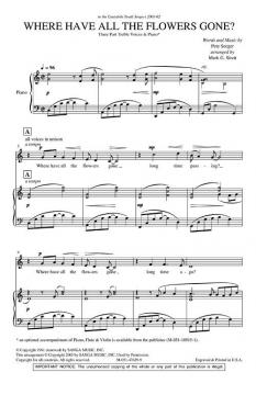 Where have all the flowers gone von Peter Seeger 