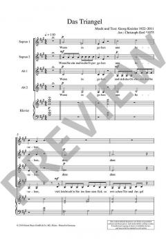 Das Triangel von Georg Kreisler 