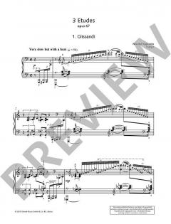3 Etudes op. 67 von Nikolai Kapustin 