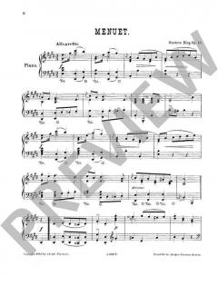 Gavotte (F-Dur) et Menuet (E-Dur) op. 14 / op. 15 von Gustave Bley 