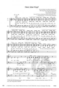 3 voices Band 3: Weltliche Chormusik von Lorenz Maierhofer 