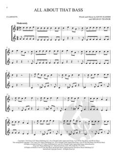 Hit Songs for 2 Clarinets 