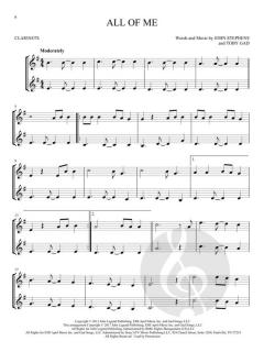 Hit Songs for 2 Clarinets 