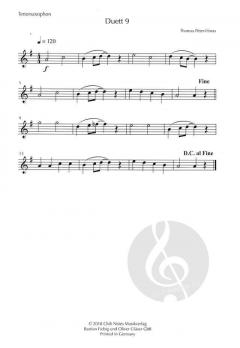12 very easy duets von Thomas Peter-Horas 