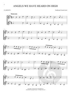 Christmas Carols for 2 Clarinets 