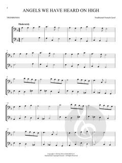 Christmas Carols for 2 Trombones 