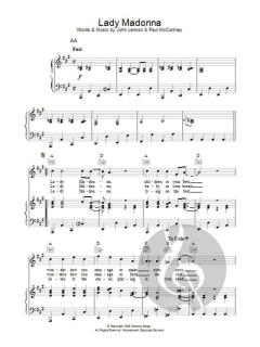 Lady Madonna von The Beatles 