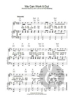 We Can Work It Out von The Beatles 