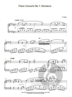 Piano Concerto No. 1: Romance von Frédéric Chopin 