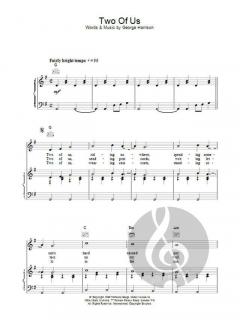 Two Of Us von The Beatles 